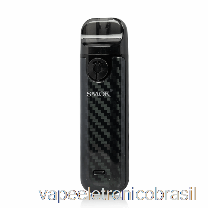 Vape Vaporesso Smok Novo 4 25w Pod Kit Preto Fibra De Carbono